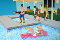 LA - Pool - 2014 - 140 x 120 cm